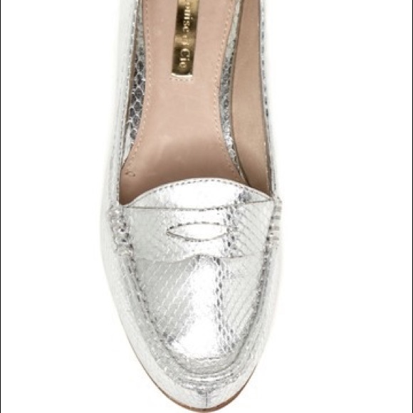 Louise et Cie Bitsy Embossed Leather Penny Loafer - Picture 3 of 3